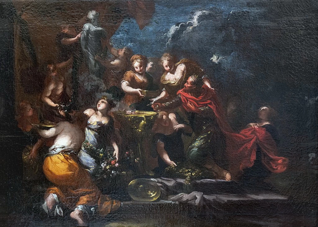 Salomone adora gli dei - Collection Motais de Narbonne